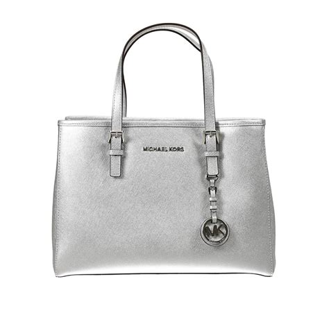 michael kors bolso plateado|bolso bandolera.